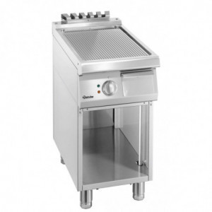 Ribbed Griddle Plate Width 400 mm - Gas