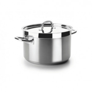 Braiser Professionale Con Coperchio - Chef Luxe - LACOR - ⌀ 20 cm - 4L