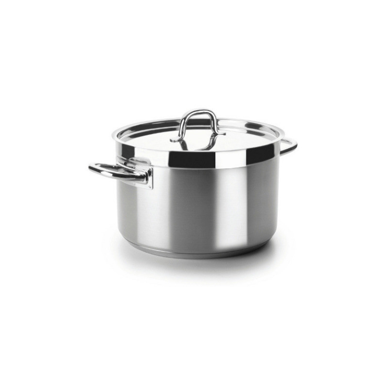 Braiser Professionale Con Coperchio - Chef Luxe - LACOR - ⌀ 20 cm - 4L