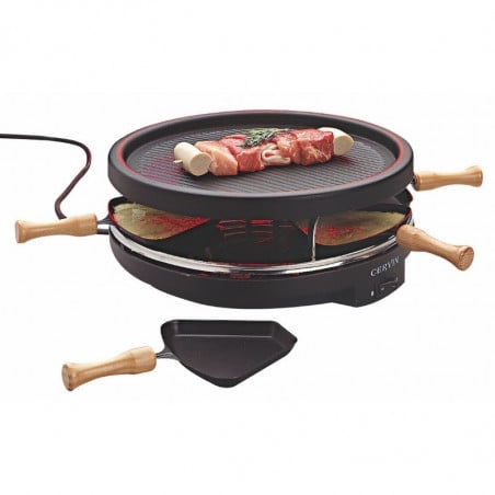 Apparecchio per Raclette e Grill - 6 Padelline