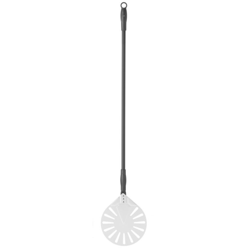 Perforated Round Pizza Peel - 1200 x 230 mm