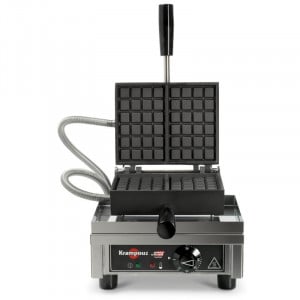 Professional Waffle Maker with 90° Opening - 4 x 6 Fruits