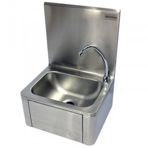 Lavabo a comando femorale