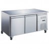 Tavolo Refrigerato Positivo 2 Porte 228 L Ventilato Inox