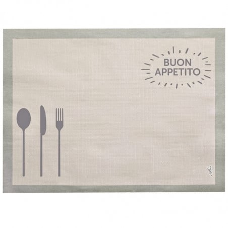 Set de Table Buon Appetito en Cellulose - 400 x 300 mm - Lot de 2000