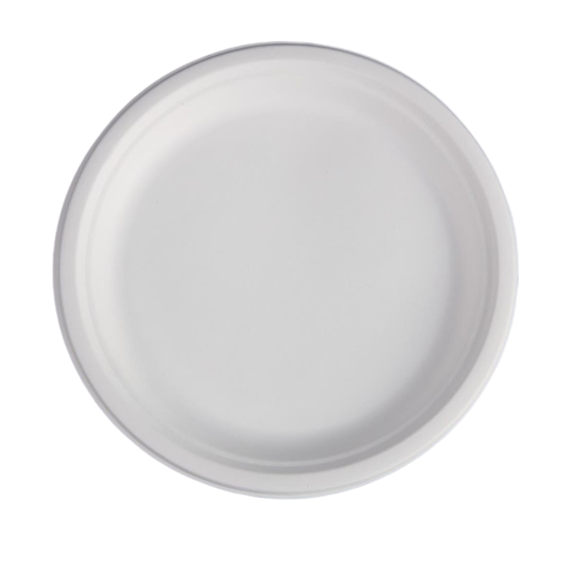 Piatti Rotondi in Bagassa - 26,1 cm - Confezione da 50 - FourniResto