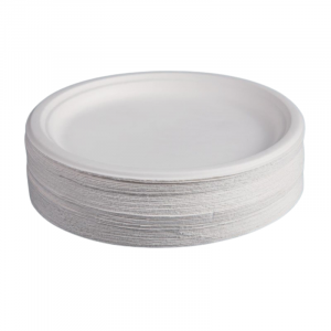 Piatti Rotondi in Bagassa - 26,1 cm - Confezione da 50 - FourniResto