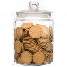 Barattolo per Biscotti in Vetro - 6,35 L - Olympia - Fourniresto