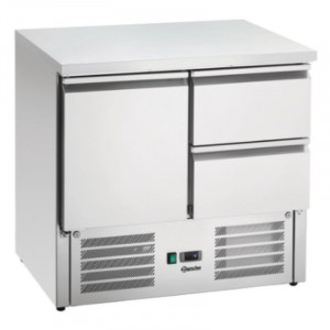 Tavolo refrigerato 2 cassetti 1 porta professionale