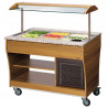 Refrigerated Salad Bar Buffet - 3 x GN 1/1