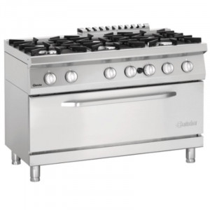 6-Burner Stove with Large Gas Oven Series 700