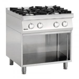 Fornello 4 Fuochi con Sottobase Serie 700