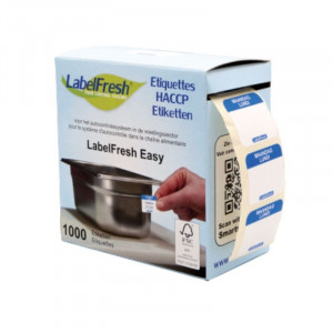 Etiquette de Traçabilité Label FreshEasy - Lundi - 30 x 25 mm - Lot de 1000 - LabelFresh