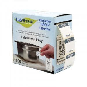 Etichetta di tracciabilità Label FreshEasy - Martedì - 30 x 25 mm - Lotto di 1000 - LabelFresh