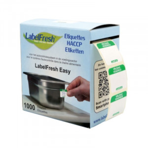 Etiquette de Traçabilité Label FreshEasy - Vendredi - 30 x 25 mm - Lot de 1000 - LabelFresh