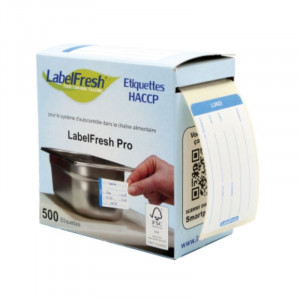 Etichetta di tracciabilità LabelFresh Pro - Lunedì - 70 x 45 mm - Lotto da 500 - labelFresh