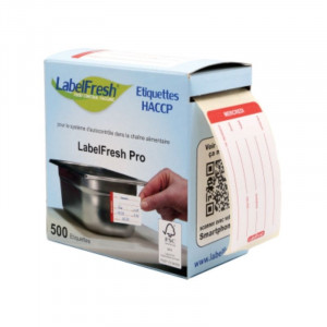 Etichetta di tracciabilità LabelFresh Pro - Mercoledì - 70 x 45 mm - Confezione da 500 - LabelFresh