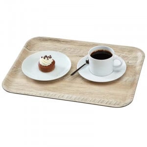 Vassoio Rettangolare Madeira - Rovere Chiaro - 280 x 200 mm - CAMBRO