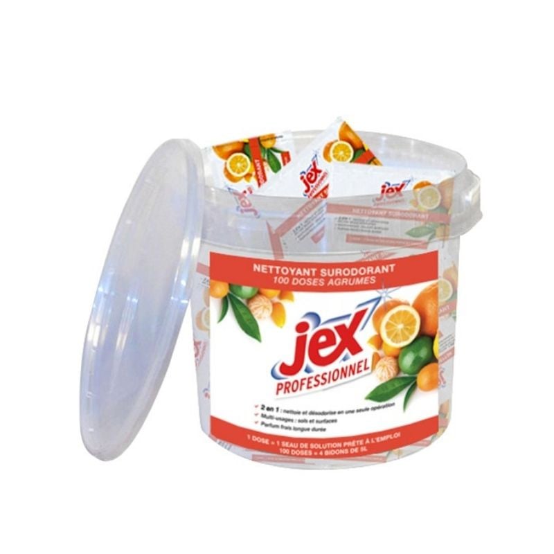 Dosi Detergenti Superprofumati Agrumi - Lotto di 100 - Jex Dosi Detergenti Superprofumati Agrumi - Lotto di 100 - Jex