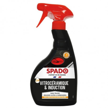 Spray Detergente e Sgrassante per Piano in Vetroceramica e Induzione - 500 ml - SPADO