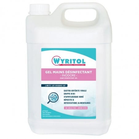 Gel Hydroalcoolique - 5 L - Wyritol