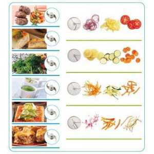 Combinato Cutter e Affettatrice robot da cucina R 211 XL