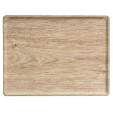 Vassoio Laminato Melaminico Rettangolare - 280 x 200 mm - Rovere Chiaro - Confezione da 20