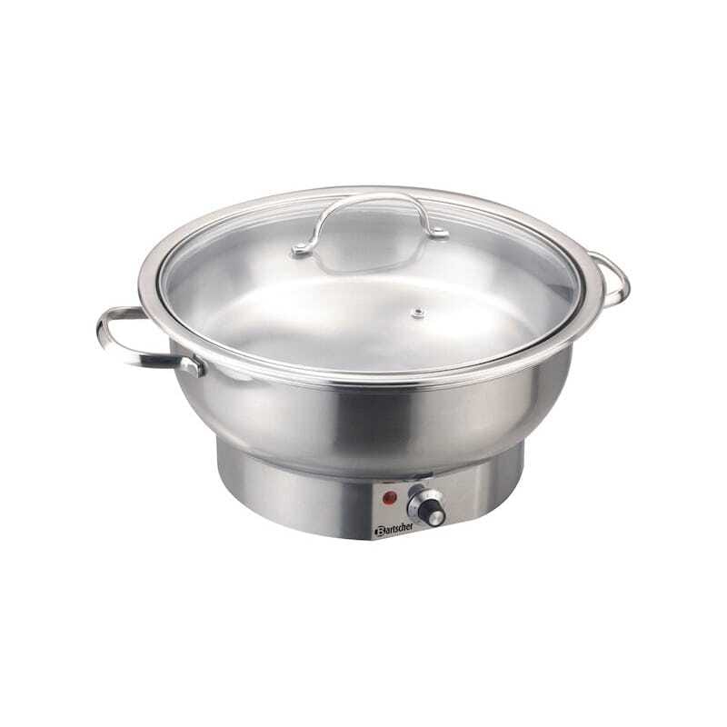 Chafing Dish Elettrico Rotondo 3,8 L - Ø 330 mm