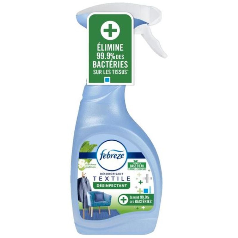 Spray Disinfettante Tessile - Rugiada del Mattino - 500 ml - FEBREZE