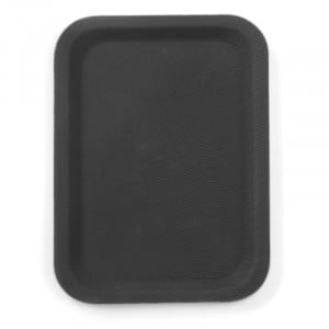 Rectangular Fiberglass Tray - Black - Euronorm - Brand HENDI