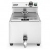 Friggitrice Mastercook Profil Line con Rubinetto di Scarico - 8 L