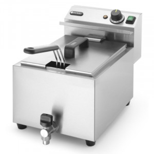 Friteuse Profi Line avec Robinet de Vidange - 8 L