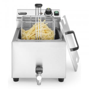 Friggitrice Mastercook Profil Line con Rubinetto di Scarico - 8 L