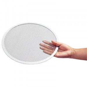 Teglia per Pizza Forata Ø 250 mm Alluminio — Dynasteel
