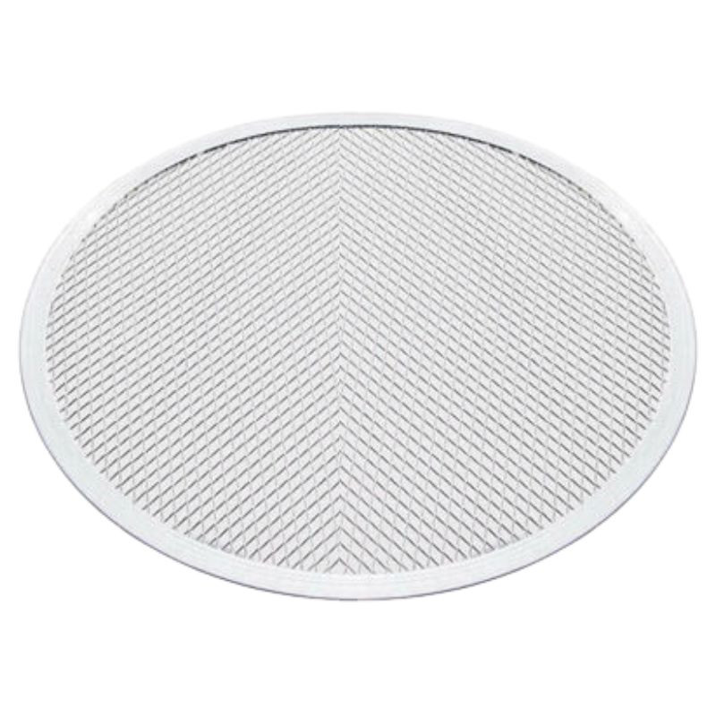 Aluminum Dynasteel Pizza Plate - Ø 330 mm: Sturdy for professionals.