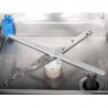 Lavastoviglie Professionale con Dosatore di Liquido di Risciacquo e Detergente - 50 x 50 cm