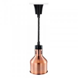 Lampada Riscaldante Pro 250 W Ø 175 mm Rame | Dynasteel