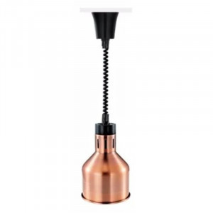 Pro Heat Lamp 250 W Ø 175 mm Copper | Dynasteel