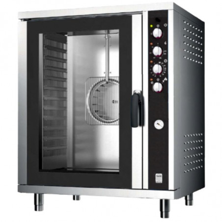 Forno Combinato Professionale Manuale a Gas - 10 Livelli GN 1/1 - VESTA