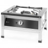 Fornello a gas su piedistallo Kitchen Line XL - Hendi