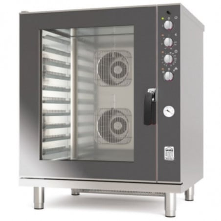Forno Professionale a Gas e Aria Pulsata Manuale - 10 Livelli 600 x 400 - VESTA