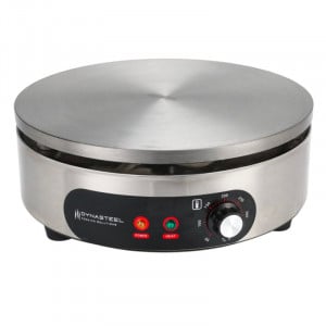Crêpière Électrique Pro Ø 400 mm 3000 W — Piastra in Ghisa