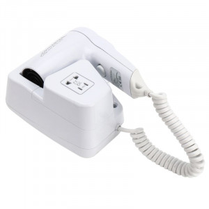 Asciugacapelli da Parete 1100 W Bianco — Hotel & Spa