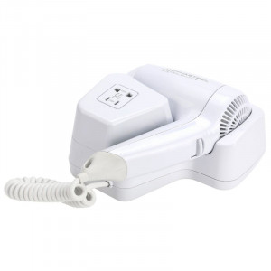 Asciugacapelli da Parete 1100 W Bianco — Hotel & Spa