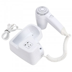 Asciugacapelli da Parete 1100 W Bianco — Hotel & Spa