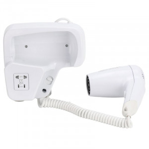 Asciugacapelli da Parete 1100 W Bianco — Hotel & Spa