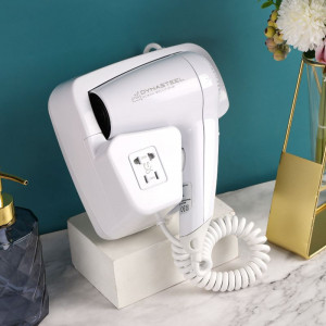 Asciugacapelli da Parete 1100 W Bianco — Hotel & Spa