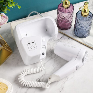 Asciugacapelli da Parete 1100 W Bianco — Hotel & Spa