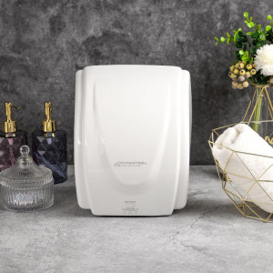 Asciugamani Professionale 2100 W ABS Bianco — Asciugatura 30 s