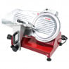 Professional Red Gravity Ham Slicer 250 mm - Dynasteel